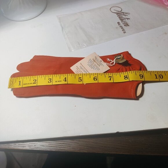 Stetson Gloves for Ladies, Pink or Sadle Tan. Over the wrist and hand stitched. - Picture 1 of 10